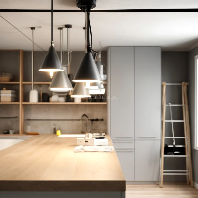 Practical lighting installation for residential and commercial spaces